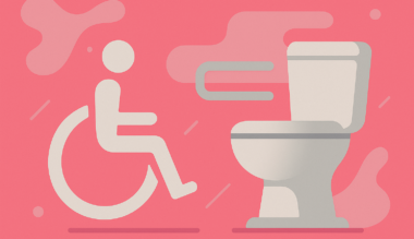 Afbeelding van gehandicapten wc bij blog over wmo en schadevergoeding