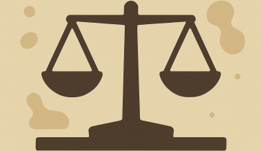 Afbeelding van weegschaal bij blog over eigen schuld in het aansprakelijkheidsrecht