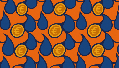 Afbeelding van tranen en Euromunten bij blog over schadevergoeding vermogensschade en ander nadeel