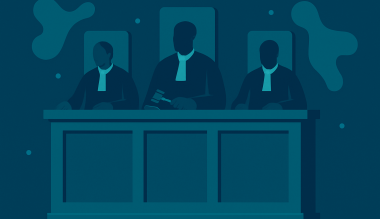 afbeelding van 3 rechters bij blog schadevergoeding