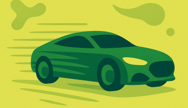 Afbeelding van snelle auto bij blog over gestolen auto