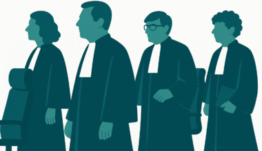 Afbeelding van rechters bij blog over affectieschade en grootouders